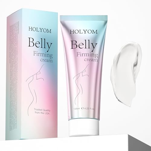 B Flat Belly Firming Cream - Premium Skin Tightening Cream for Stomach，Thighs & Butt， Skin Smoothing Moisturizer for Women and men, 3.92 fl oz