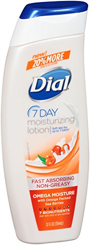 Dial Moisturizing Lotion, Omega Moisture, 12 Ounces