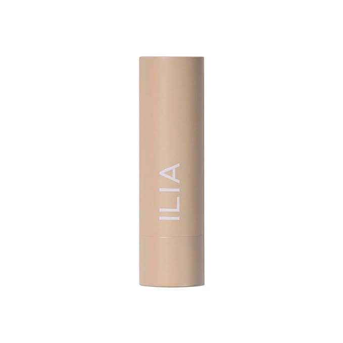 ILIA - Color Block Lipstick | Non-Toxic, Vegan, Cruelty-Free, Hydrating + Long Lasting, No Budge Color with Full Coverage (Rosette (Soft Pink With Cool Undertones), 0.14 oz | 4 g)