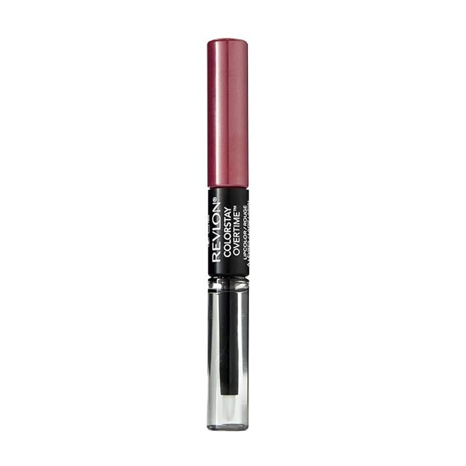 Revlon ColorStay Overtime Liquid Lip Color, Infinite Raspberry [005] 0.07 oz (Pack of 2)