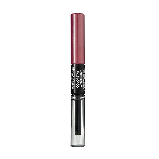 Revlon ColorStay Overtime Liquid Lip Color, Infinite Raspberry [005] 0.07 oz (Pack of 2)