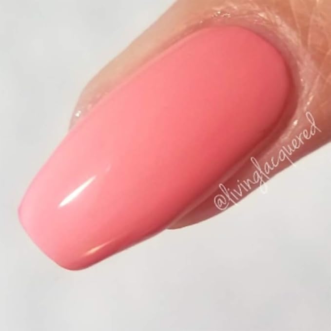 duri Nail Polish, 773 Dinner Date, Coral Pink, Full Coverage, Glossy Finish, Quick Drying, NEW Brush, 0.45 Fl Oz