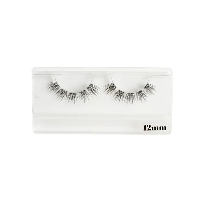 Lilac St - Originals Natural Faux Eyelash Clusters (12mm) - Soft, Natural Look - DIY Lash Extension Wisps - Lightweight & Lifelike - Lasts 10 Days - Cruelty Free, Vegan, Women Founded - 10 Lashes