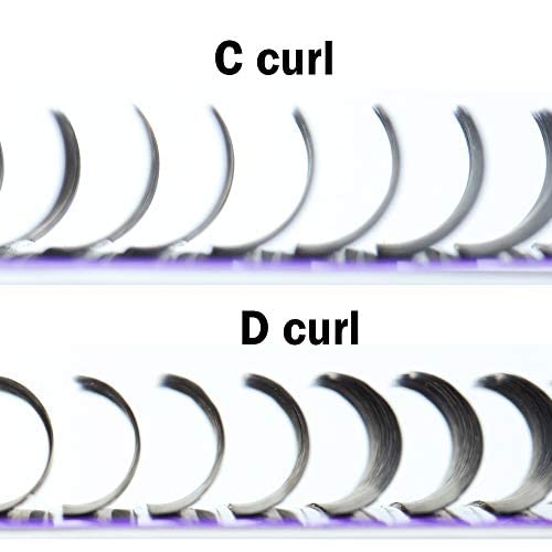 NAGARAKU 5 Trays Eyelash Extensions Individual Lashes 0.12mm C curl 11/12/13/14/15mm in 1 pack Classic Matte Black Natural Professional Faux Mink 16 rows