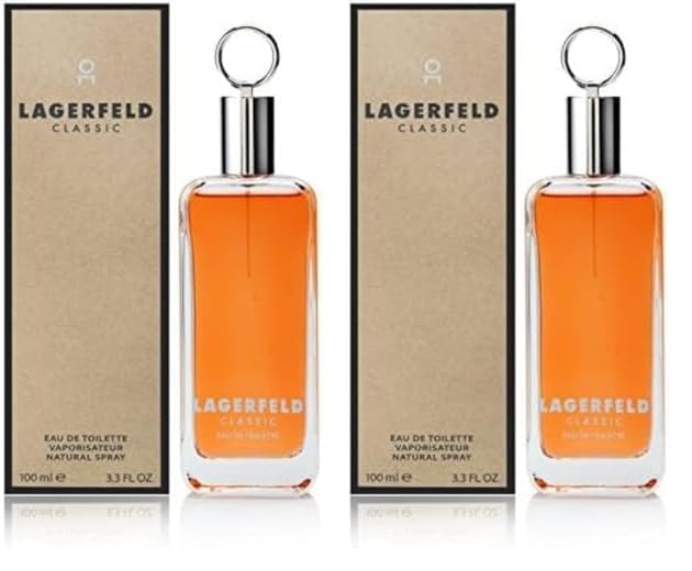 Karl Lagerfeld Paris for Men 3.3 Fl.Ounce EDT Spray (KL001A01) (Pack of 2)