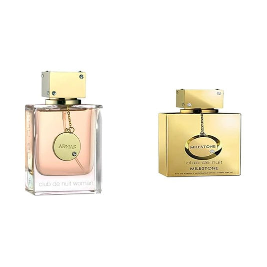 Armaf Club De Nuit Milestone & Scandal EDP Spray Bundle