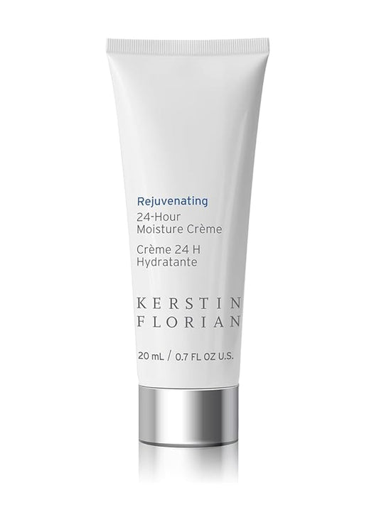Kerstin Florian 24 Hour Moisture Creme | Travel Size | Anti Aging Face Moisturizer with Vitamin E | Hydrating Anti|Wrinkle Cream to Smooth Fine Lines | 1 fl oz