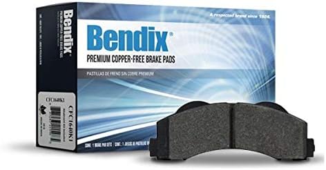 Bendix Priority1 CFM1762 Semi-Metallic Rear Brake Pads for Select Models BMW 118i, 228i Gran Coupe, xDrive i3, i3s, X1, X2, Mini Cooper, Cooper Clubman, Countryman