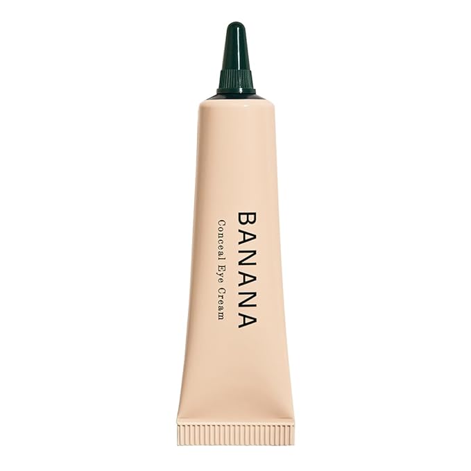 BANANA Conceal Cream, All-in-one 48 HR Hydration Day Eye Cream with Color Correcting with Panthenol, Vitamin C&E, Helps Reduce the Appearance of Fine Lines, Sheer Coverage, 0.52 oz