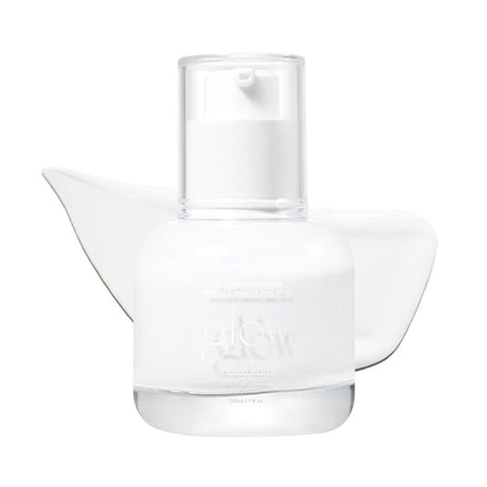 glow breathable blemish balm #white : lightweight & hydrating, skincare-like, medium-coverage bb cream infused with green tea water, 1 fl oz