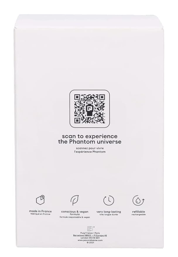 Paco Rabanne Phantom for Men - 5.1 oz EDT Spray (Refillable)