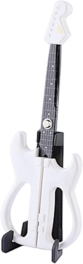 Nikken Cutlery Guitar Scissor SekiSound Pearl White with a stand (Gift Box Included) Hobby Tool SS-35PW