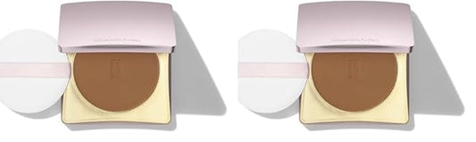Elizabeth Arden Flawless Finish Skincaring Pressed Setting Powder - Bronze Shade - Matte (Pack of 2)