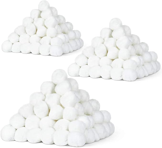 DecorRack 3000 Mini Cotton Balls Bulk Pack for Make-Up, Nail Polish Removal, Applying Oil Lotion or Powder, Multi-Purpose Balls Made from 100% Natural Cotton, Soft and Absorbent (3000 Count)