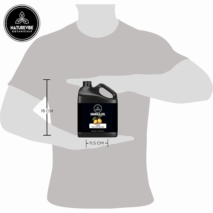 Naturevibe Botanicals Marula Oil 32 Ounces | 100% Pure and Natural | Great for Skin Care and Hair Care