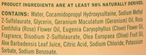 MRS. MEYER'S CLEAN DAY Hand Soap, Geranium, Made with Essential Oils, 12.5 oz- Pack of 2