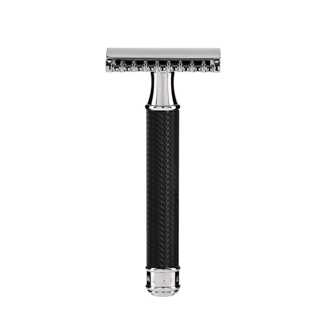 MÜHLE TRADITIONAL R41 Double Edge Safety Razor (Open Comb) For Men - Perfect for Every Day Use, Barbershop Quality Close Smooth Shave
