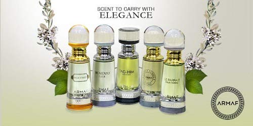 Armaf Club De nuit Intense Concentrated French Perfume Oil Alcohol Free For Men 20 ml /.67 oz (Club De Nuit Intense)