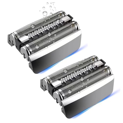 S8 Series 8-83M Blades Compatible with Braun Series 8 Electric Razor for Men, for S8 Wet&Dry Replacement Head, Upgrade Foil & Cutter for Braun 8 Series Shave Head Model