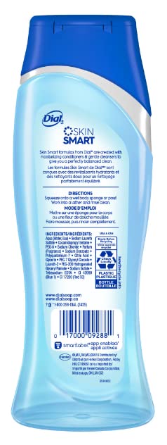 Dial Body Wash Coconut Water and Bamboo Leaf Extract, 16 Ounce (Pack of 3)