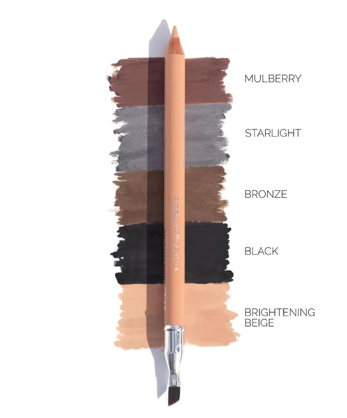FITGLOW Beauty - Natural Vegan Eyeliner Pencil | Vegan, Woman-Owned Clean Beauty (Beige, 1.1 g)