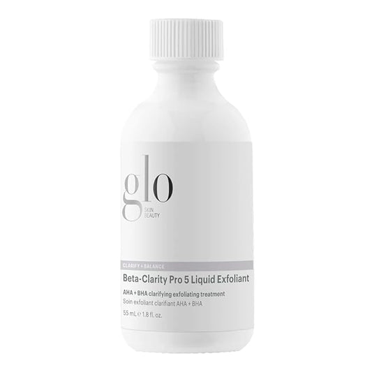 Glo Skin Beauty Beta-Clarity Pro 5 Liquid Exfoliant, 1.8 Fl Oz - AHA + BHA Clarifying and Balancing Exfoliant Treatment