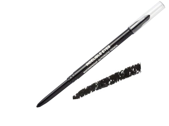 Jolie Cosmetics Indelible Eyes Waterproof Automatic Pencil Eye Liner (Pitch Black)