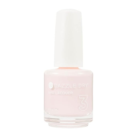Dazzle Dry Nail Lacquer (Step 3) - Alluring Charm - A warm pale pink with a creamy finish. Full coverage cream. (0.5 fl oz)