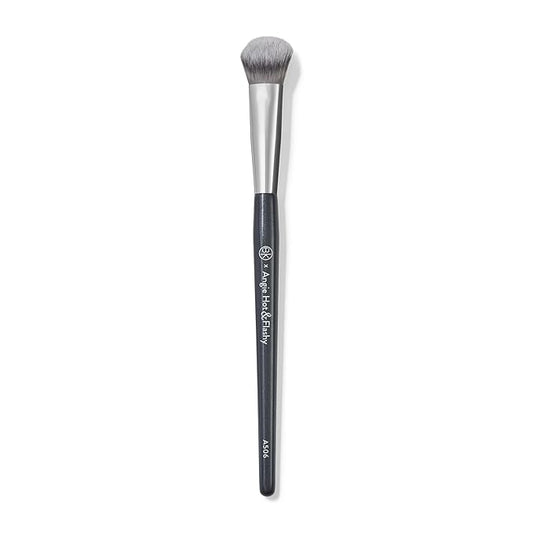 BK BEAUTY BRUSHES - ANGIE HOT & FLASHY A506 CONCEALER - Viral "Kitten Paw" Face Brush - Under-Eye Concealing and Contouring - Makeup Brushes