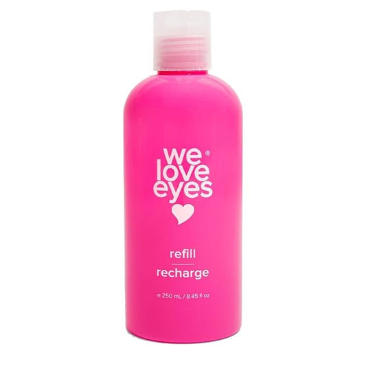 We Love Eyes - Tea Tree Water Eyelid Foaming Cleanser 250mL Refill Size - For Eyelash Extension Home Care, Extend Lash Retention, Non-Irritating Formula