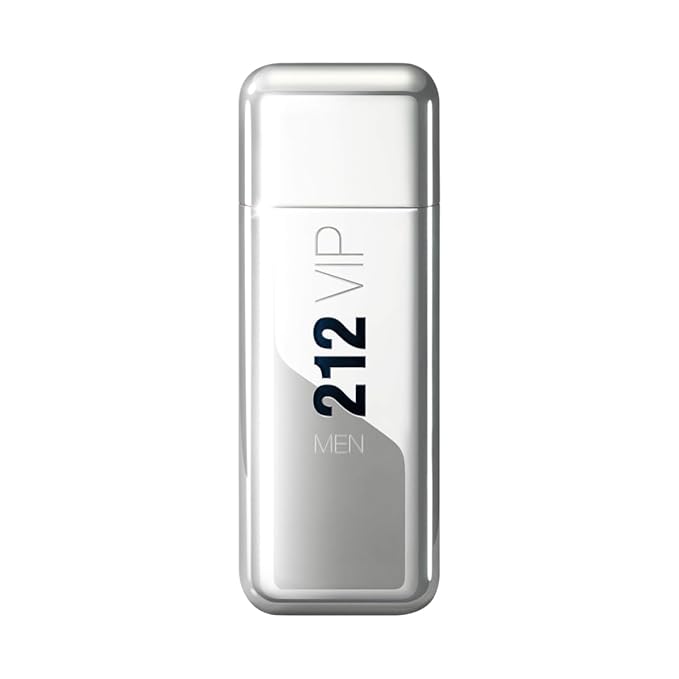 Carolina Herrera 212 VIP Men EDT Spray - Notes of Caviar, Lime, Ginger and Tonka Bean for a Fresh Woody Scent