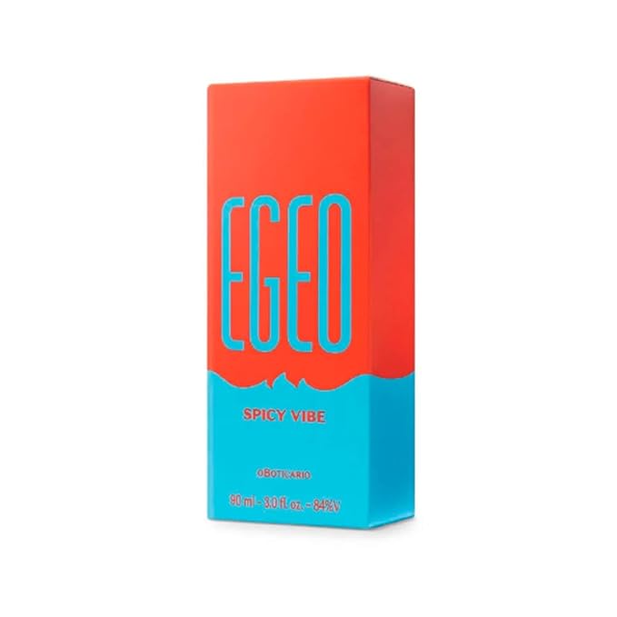 O Boticario - Linha Egeo (Spicy Vibe) - Colonia Masculina 90 Ml - (Egeo (Spicy Vibe) Collection - Eau de Toilette for Men 3.04 Fl Oz)