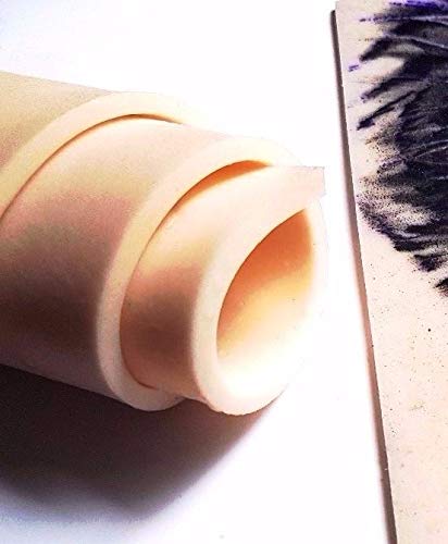 Premium Quality A4 (Pack of 1) (11.5" x 8.5") Tattoo Practice Skin, Double-Sided Silicone Sheets, 2.5MM, Realistic Texture - Perfect for Beginners and Professionals