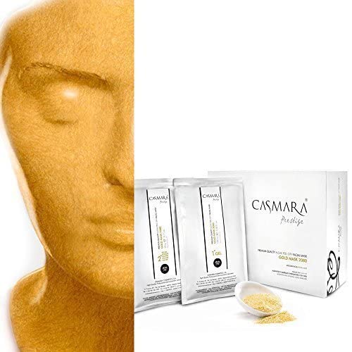 Casmara Premium Quality Algae Peel Off Facial Masks 4.26 Ounce/mask Gel(3.38 Oz)/Mask Powder(0.88 Oz) (gold)