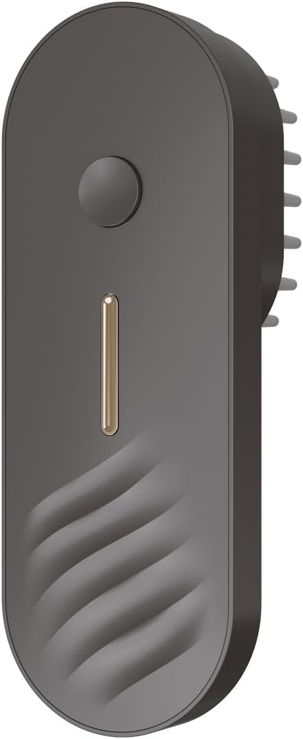 UNIWA Hair Oil Applicator, Scalp Massager Hair Growth, 3 in 1 Scalp Massage Tool, Head Scalp Massager for Relax, Cordless Electric Brush for Hair Care, Oil Dispenser Comb, Mothers Day Gifts, Grey