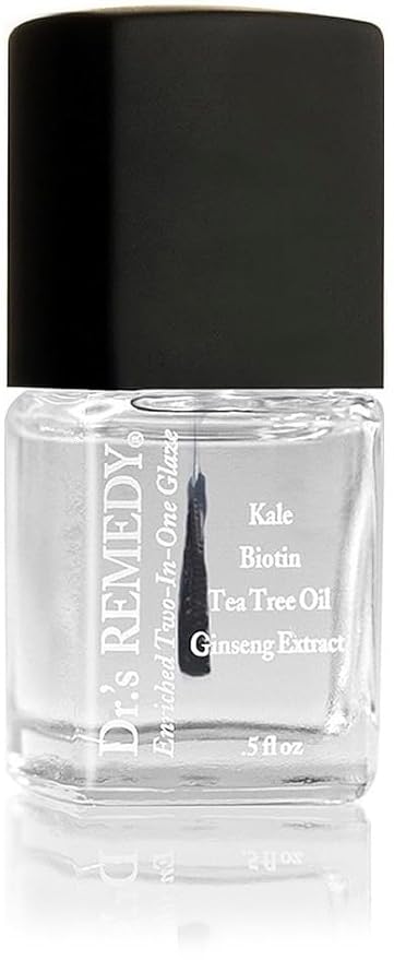 Dr.'s Remedy 4 Pack Nail Polish Treatment Kit, Start To Finish Kit With Total Two-in-One, RADIANT Remover, Therapeutic Cuticle Oil and RELAXING Rose