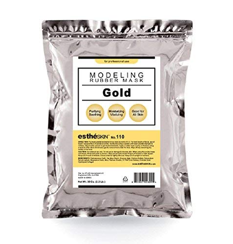 No.110 Gold Modeling Mask Powder for Professional Facial Treatment, 35 Oz. (1 pack)