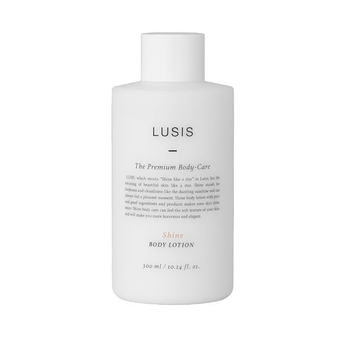 LUSIS, Shine Body Lotion, Sulfate-free, Oil-Water balance, Fresh Scent, 300ml