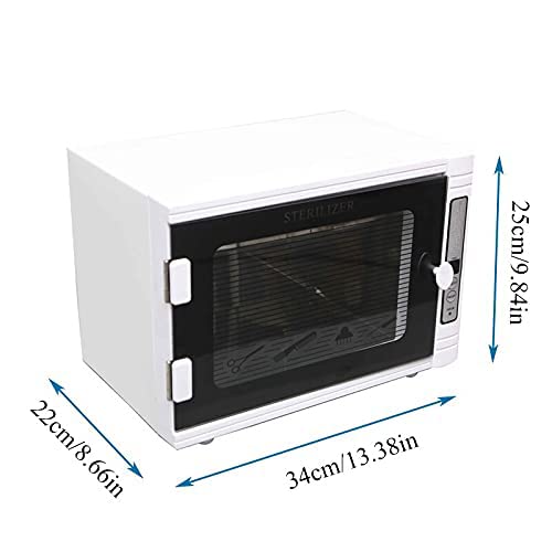 12L UV Sterilizer Nail Tools Cleaner Multi-purpose Towel Cleaner Cabinet Towel Cleaning Machine Nails Art Tool Equipment for Nail Spa Hall Hair Salon Household