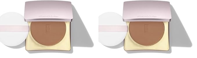 Elizabeth Arden Flawless Finish Skincaring Pressed Setting Powder - Deep Shade - Matte (Pack of 2)