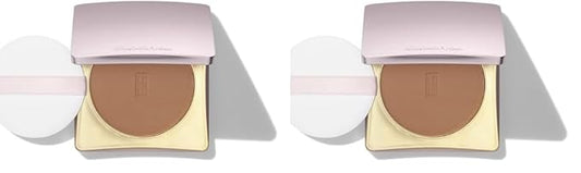 Elizabeth Arden Flawless Finish Skincaring Pressed Setting Powder - Deep Shade - Matte (Pack of 2)