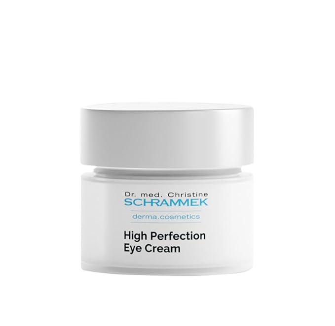 Schrammek High Perfection Eye Cream (0.5 fl oz) - Eye Care Product - Reduces Lines & Shadows Under the Eyes - Caffeine Eye Cream - Skin Care - Dr