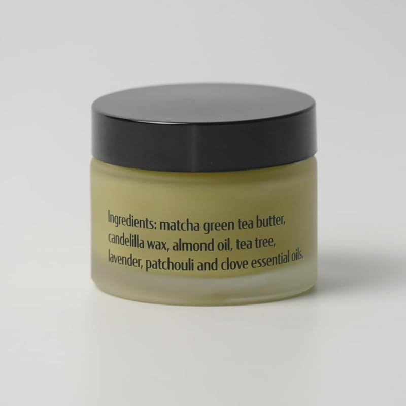 Under Breast Rash Treatment: Natural Balm for Soothing of Breast Rash Chafing. Plant-Based. Tea Tree Oil, 1 oz