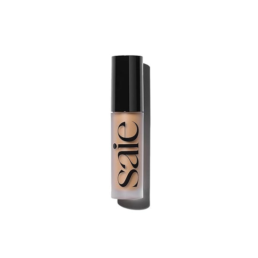 Saie Slip Tint Radiant Cream Concealer & All-Over Face Makeup - Concealer for Dark Circles, Redness & Blemishes - Lightweight Makeup Made with Hydrating Hyaluronic Acid - Shade 12 (0.17 oz)