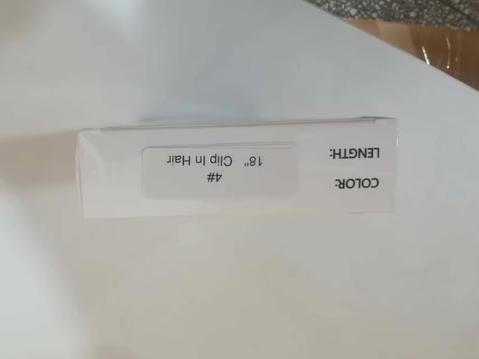 YILITE Hair Extensions Clip in 100% Real Human Hair 8Pcs/Pack 120g Chocolate Brown Thick Silky Straight Remy Human Hair Extensions Clip in Double Weft (18inches #4 Medium Brown）