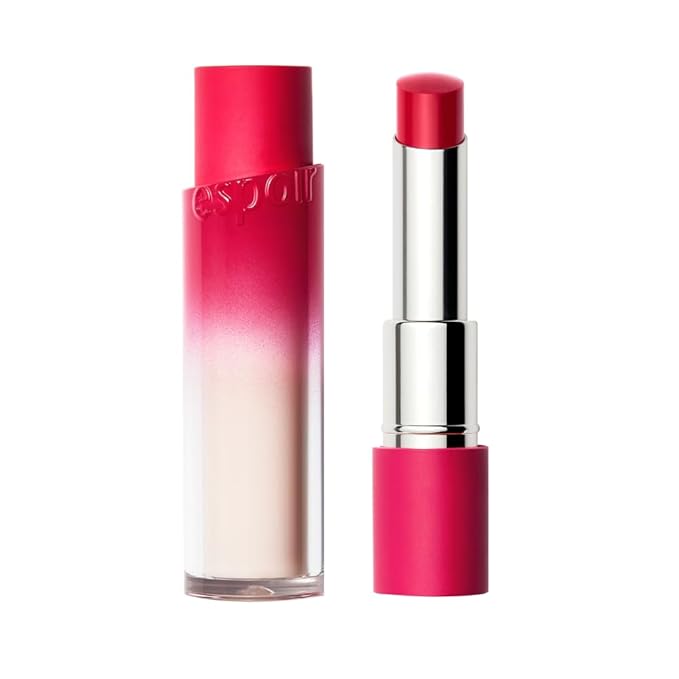 Espoir Lipstick Nowear Balming Glow #3 Cranberry 0.1oz | Lightweight Moisturizing Lip | Long-Lasting Vibrant Color | Non-Sticky Softness for Chapped Lip Balm | Vegan Cruelty-Free | Korean Lip Makeup