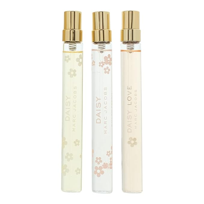 Marc Jacobs Daisy Womens Perfume Set Travel Sprays. 0.33 Fl Oz