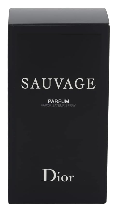 Dior Sauvage Parfum Spray for Men 2.0 Ounces, clear
