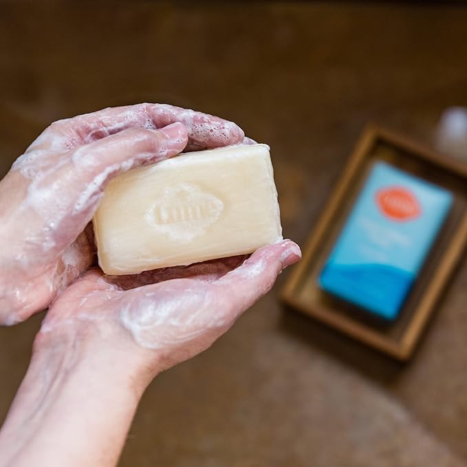 Lume Triple Milled Bar Soap - Rich Moisture & Gentle Cleansing - Formulated Without Parabens or Phthalates, Skin Loving - 5 ounce (Unscented)