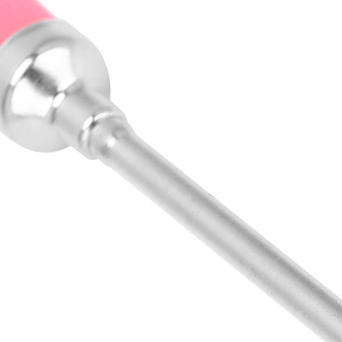 100pcs Nail Drill Bit Cleaning Brush - Nail Polishing Head Cleaner Stainless Steel Nail Head Cleaning Brush Nail Dust Brush Cleaner Manicure Tool Accessory for Manicure Pedicure(02)